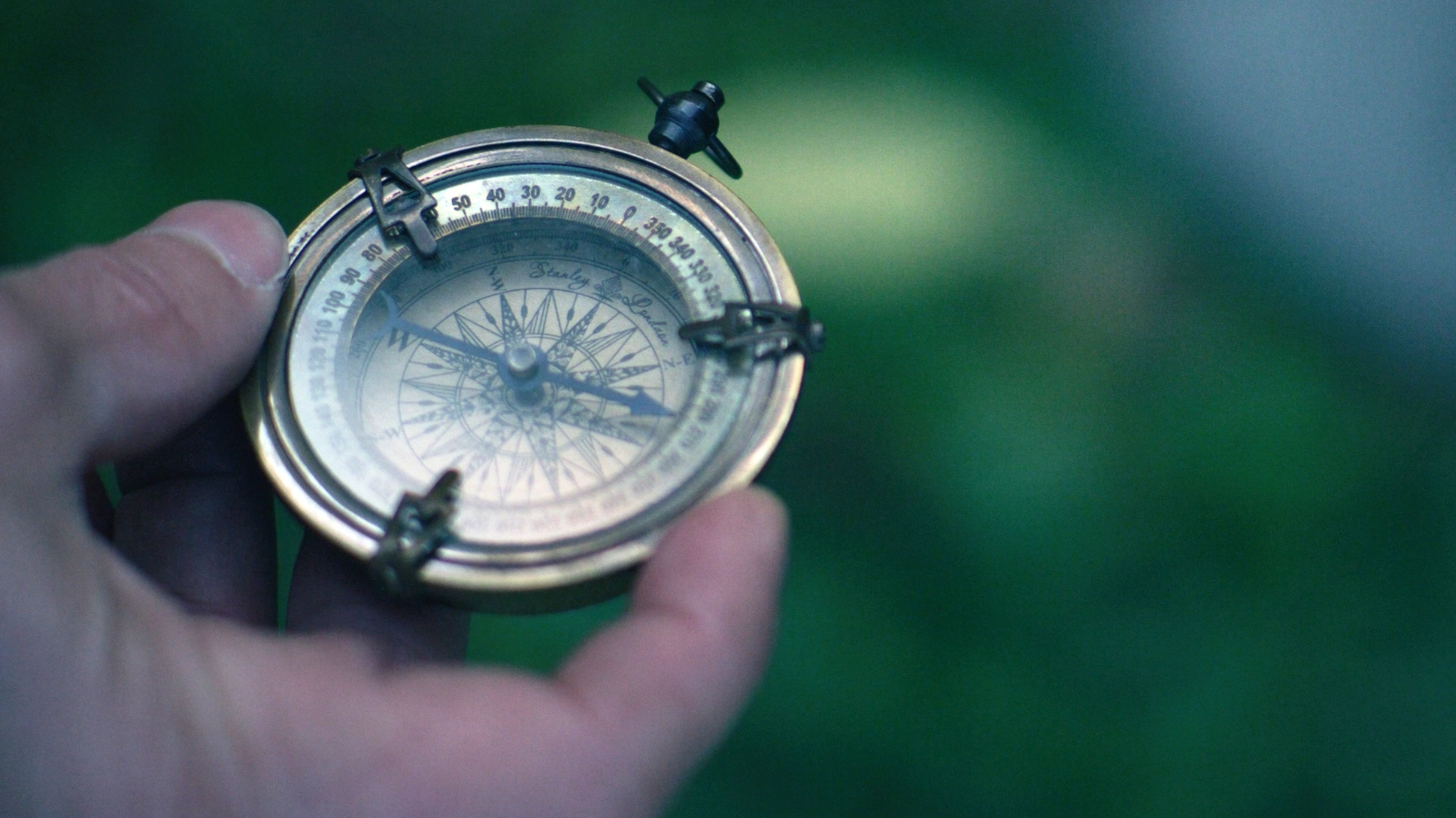 Navigation using a compass Navigation using a compass
