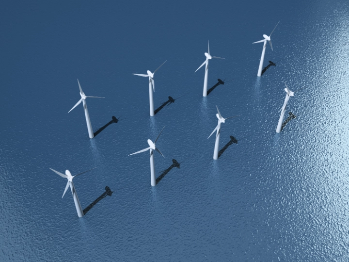 Windmills in ocean INSIGHTS image