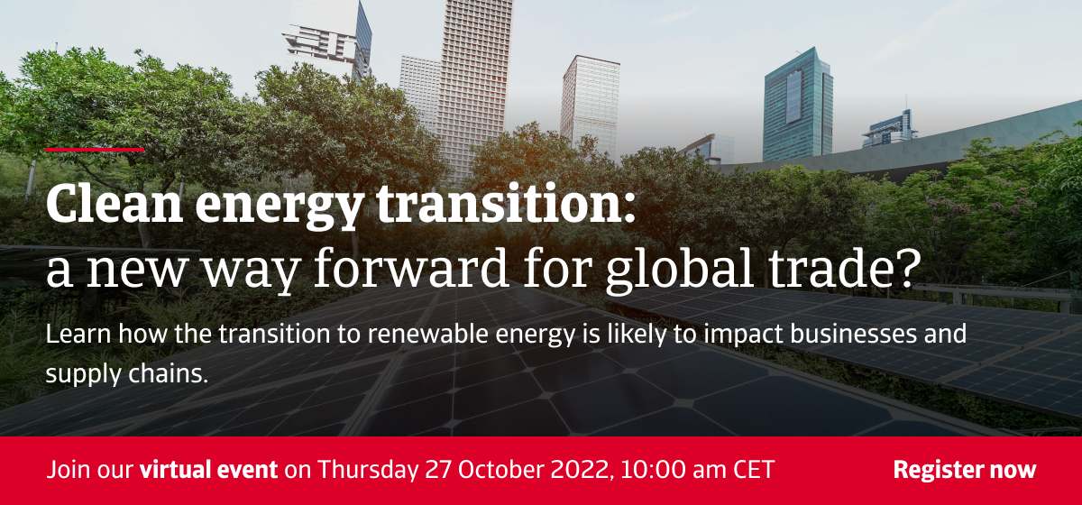 Virtual event on clean energy transition
