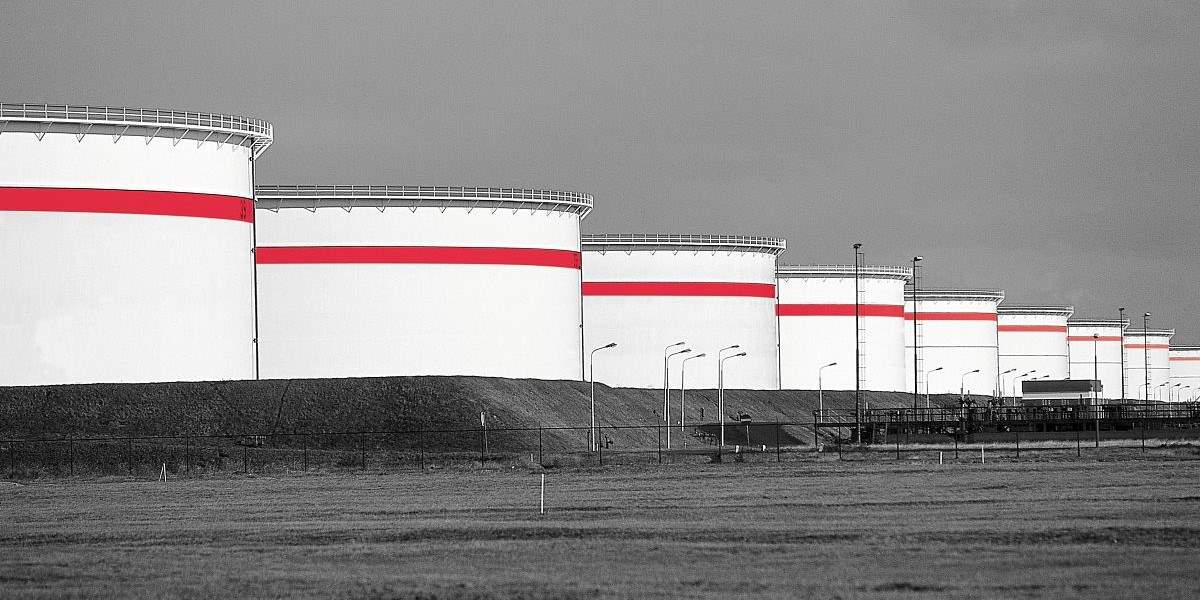 Tank farm oil storage facility